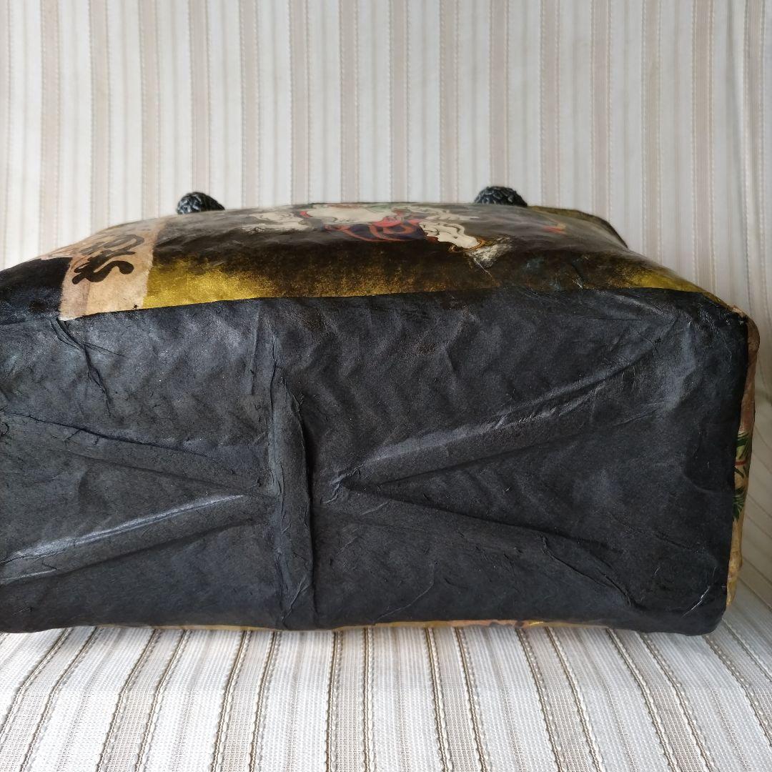 一閑張り籠バック