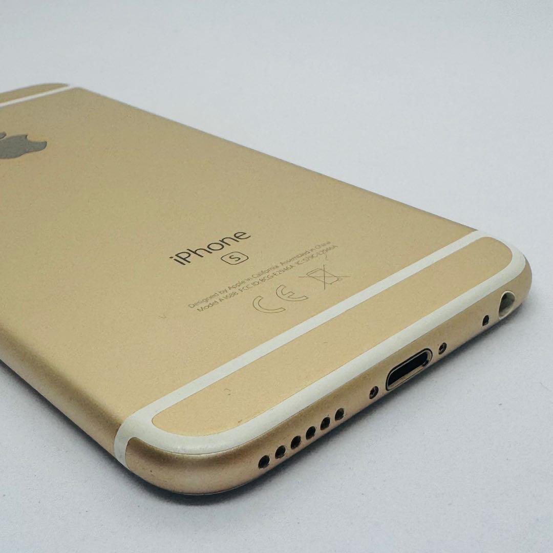 【美品】iPhone6S 32GB本体 ゴールドSIMフリー