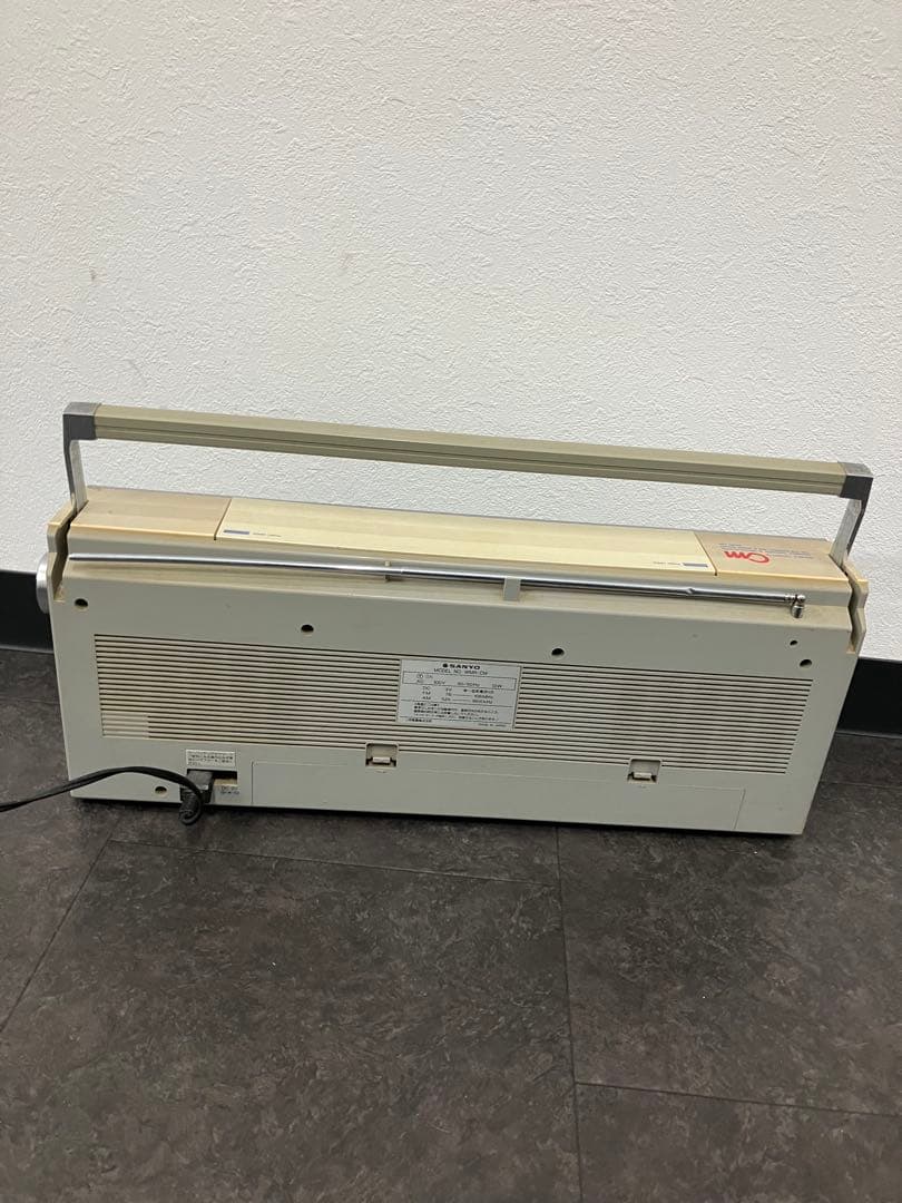 値下！希少　サンヨー WMR-CM ダブルラジカセ マイクロカセットラジオ　稼働