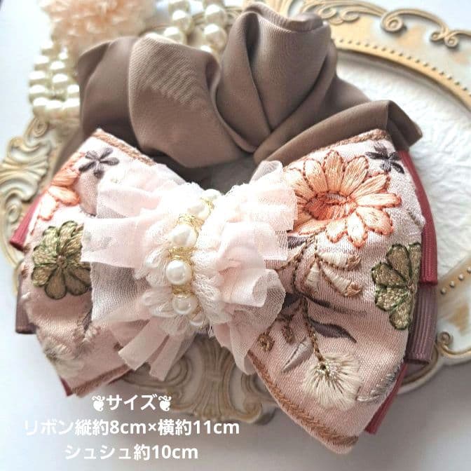 メグえもん様お取引中⭐2644⭐❣️夏アクセ❣️オリジナル✴一点物インド刺繍