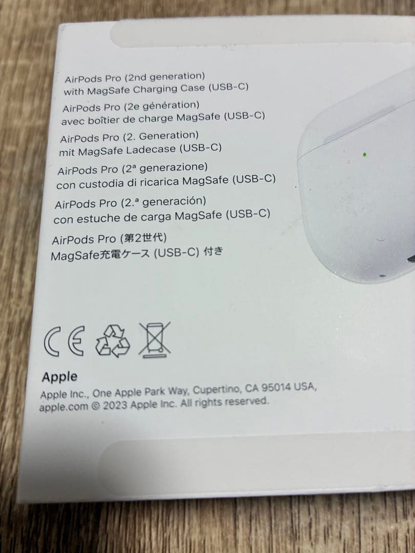 Airpods Pro 第2世代 右耳 USB-C MTJV3J/A A3047