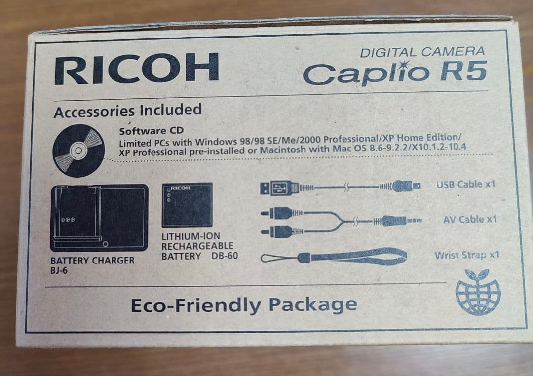 フルセット！ RICOH Caplio R5 デジタルカメラ 程度抜群！リコー