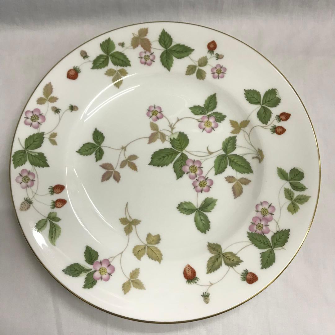 AO090　　ワイルドストロベリー　お皿　プレート　5枚