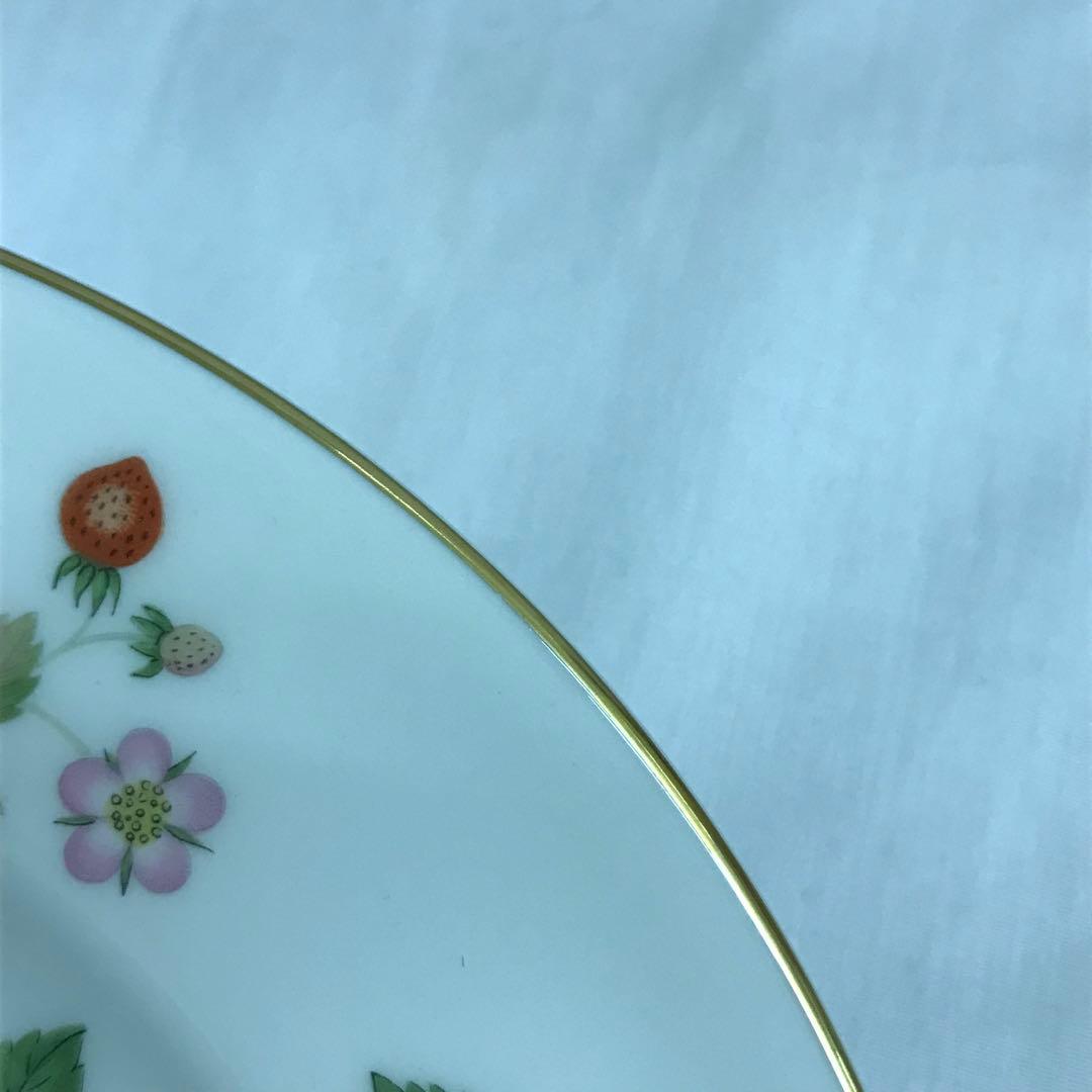 AO090　　ワイルドストロベリー　お皿　プレート　5枚