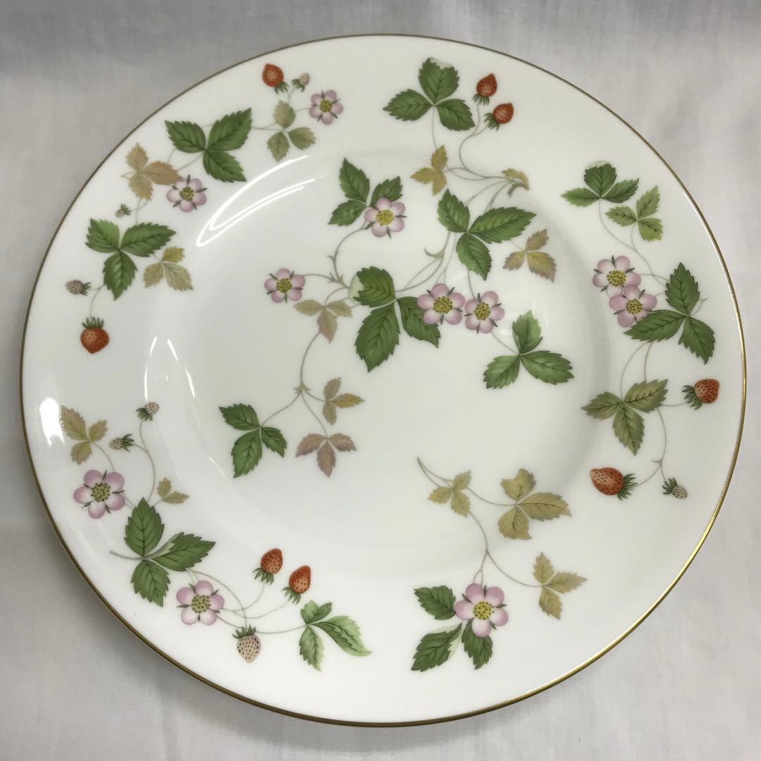 AO090　　ワイルドストロベリー　お皿　プレート　5枚