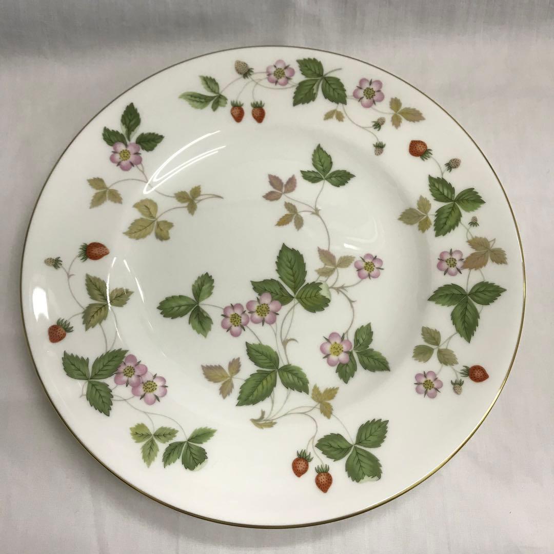 AO090　　ワイルドストロベリー　お皿　プレート　5枚