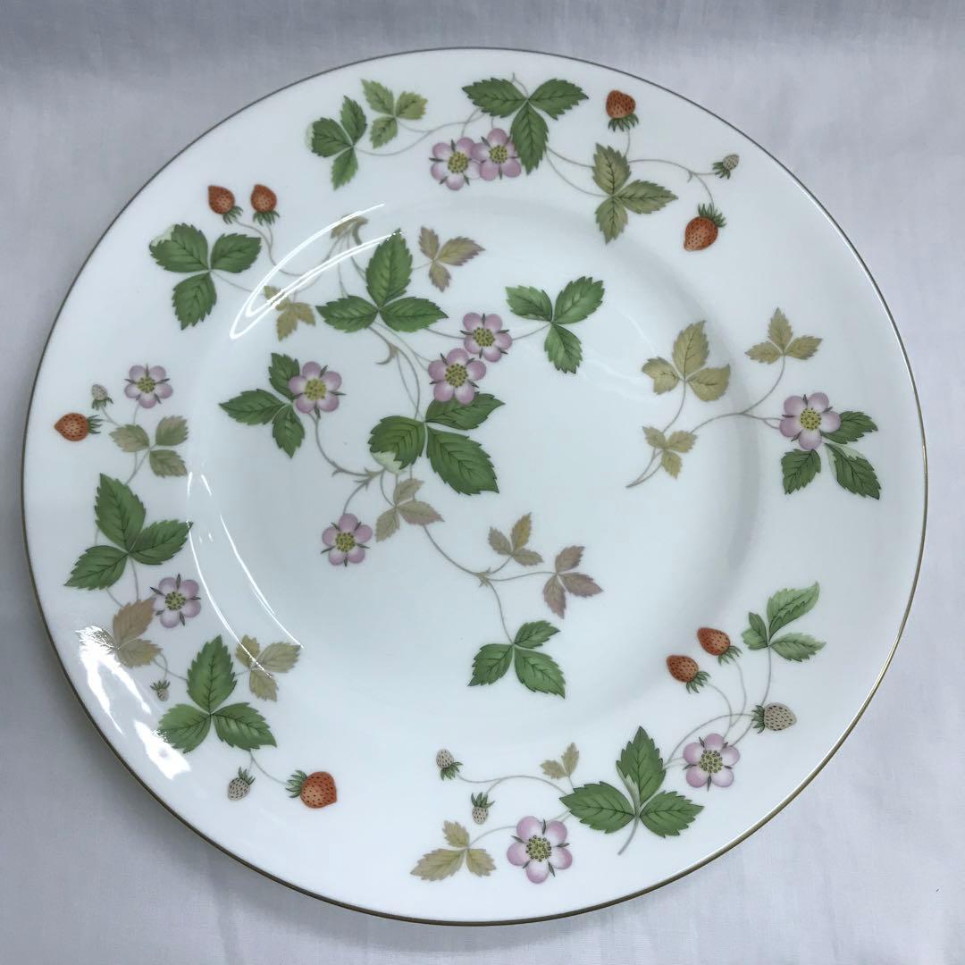 AO090　　ワイルドストロベリー　お皿　プレート　5枚