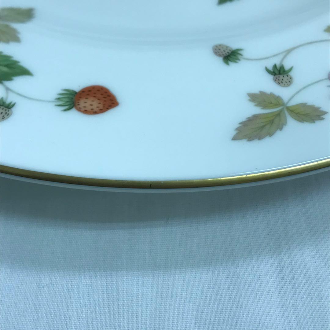 AO090　　ワイルドストロベリー　お皿　プレート　5枚