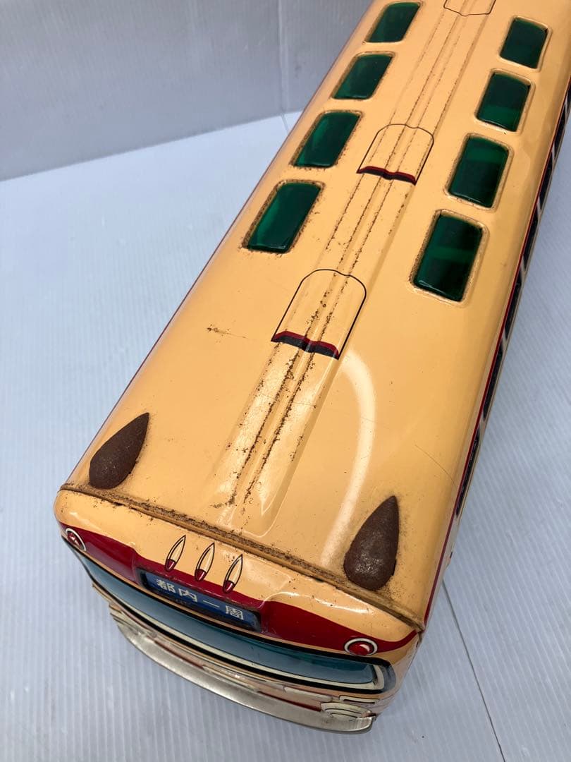 【希少・当時物】米澤玩具 ヨネザワ はとバス ブリキ玩具 箱付き 昭和レトロ