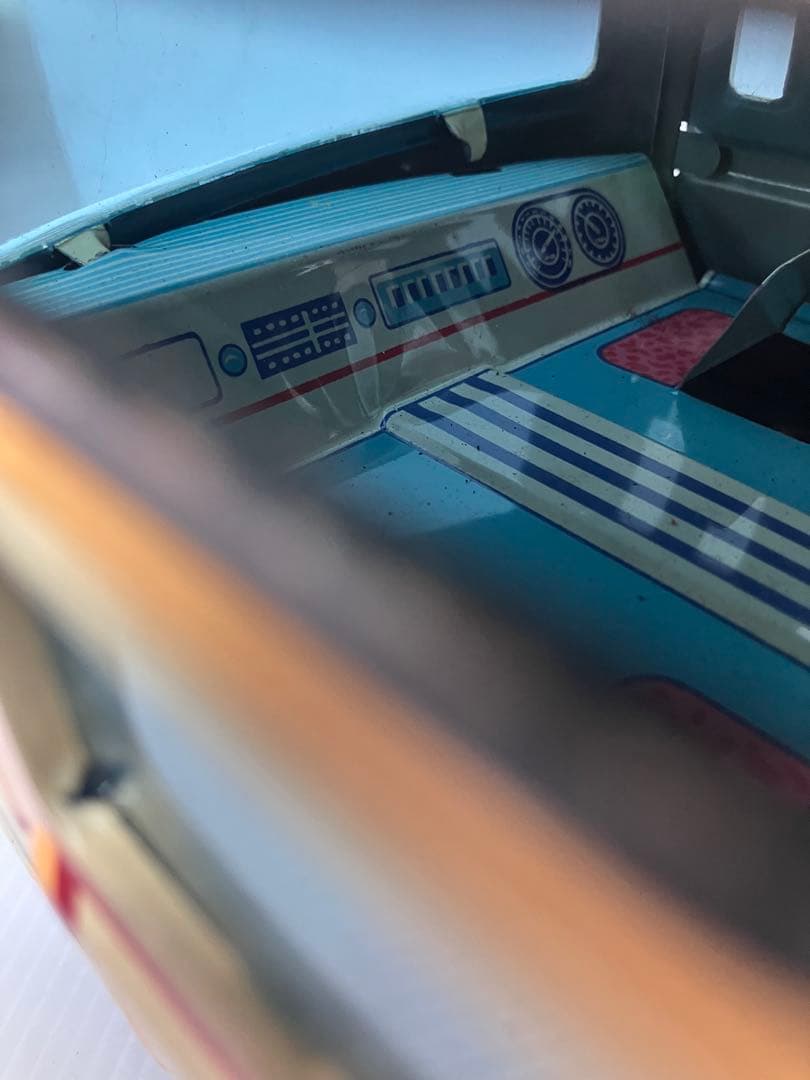 【希少・当時物】米澤玩具 ヨネザワ はとバス ブリキ玩具 箱付き 昭和レトロ