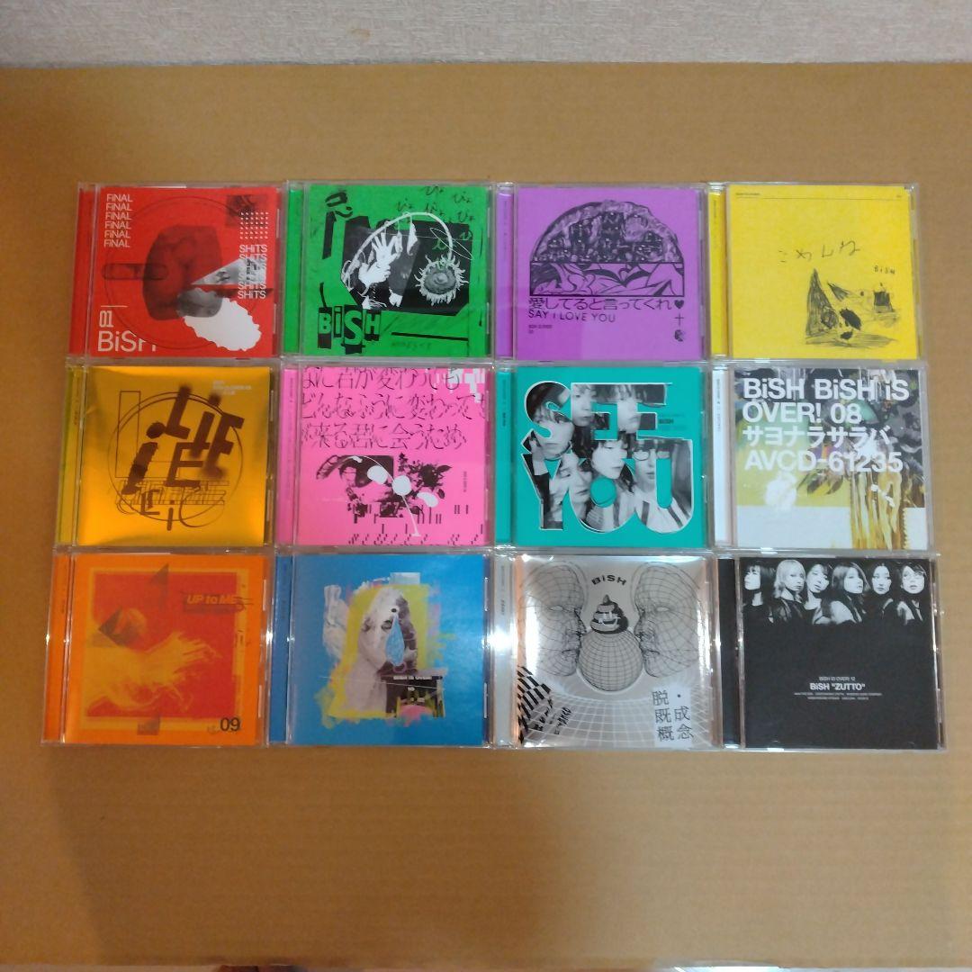 BiSH 12ヶ月連続リリース　CD＋ステッカーセット