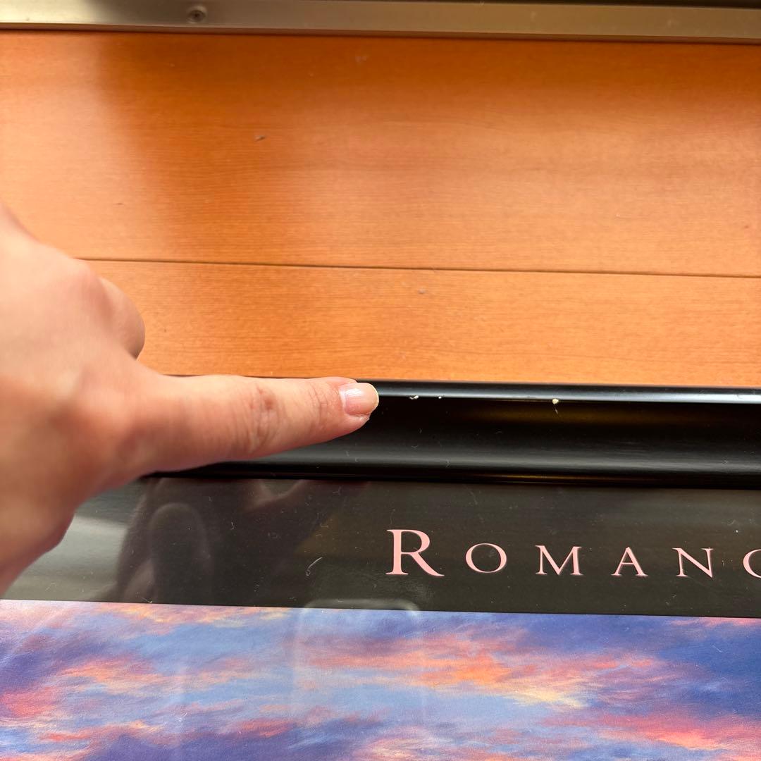 K*x様 ラッセン　ロマンスオブザシー　夕日　サンセット　クジラ　風景　版画　額