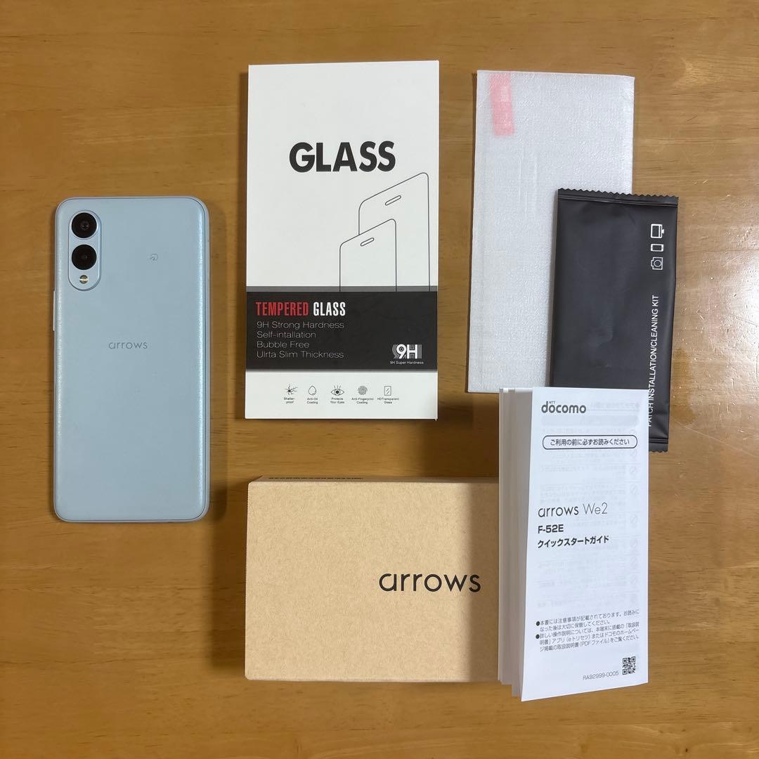 arrows We2 F-52eE simフリー スマホ本体　箱あり