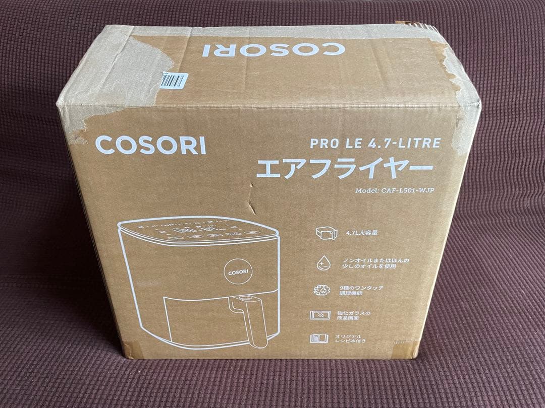COSORI ノンフライヤー 4.7L CAF-L501-WJP