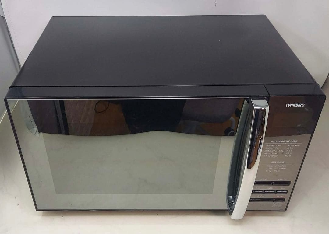 TWINBIRD フラット電子レンジ DR-D269 2022年製