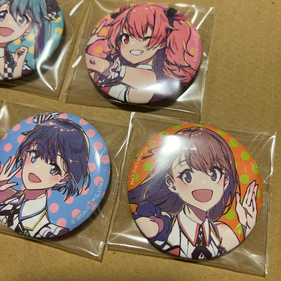 プロジェクトセカイ　缶バッジ　ハーフアニバーサリー展