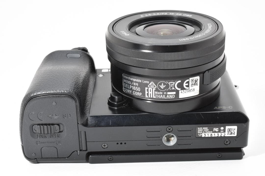 【動作品】SONY α6000 ミラーレスカメラ 16-50mm レンズ・箱付き