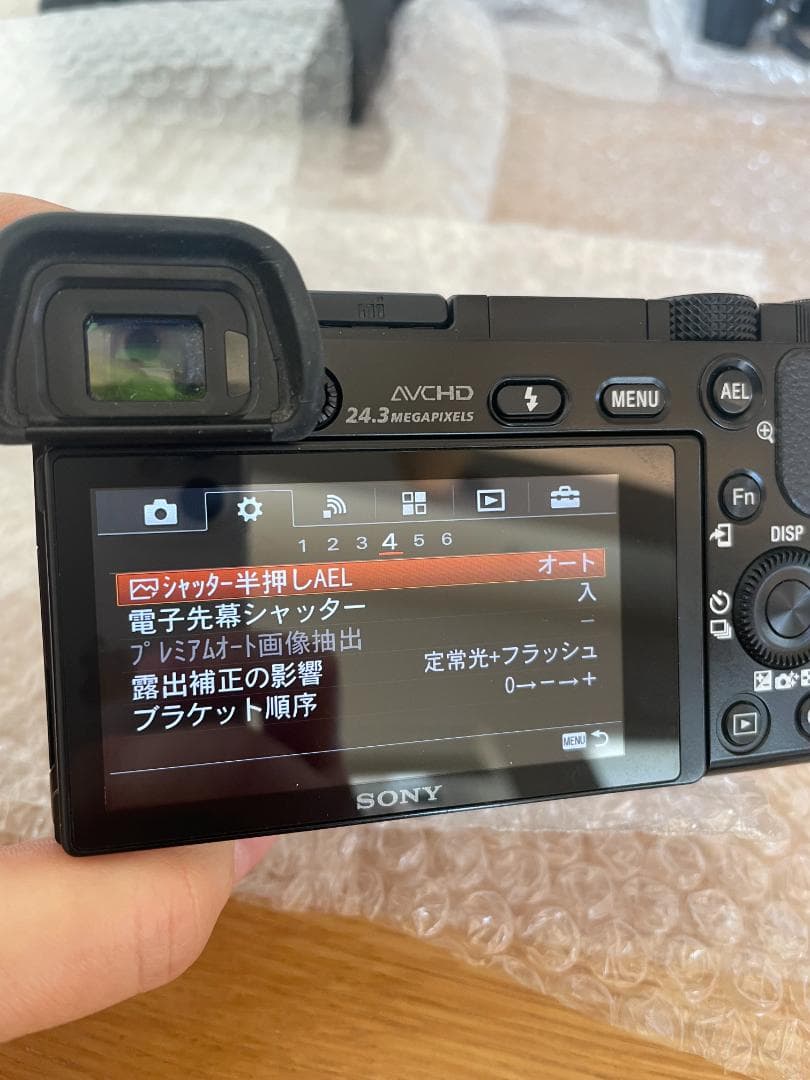 【動作品】SONY α6000 ミラーレスカメラ 16-50mm レンズ・箱付き