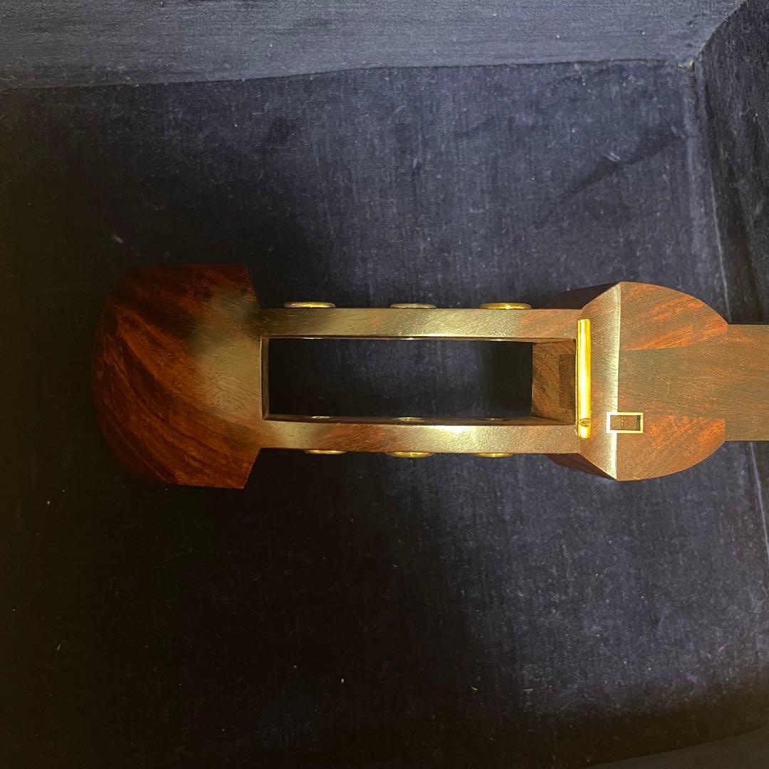 津軽三味線　三味線　金細　綾杉