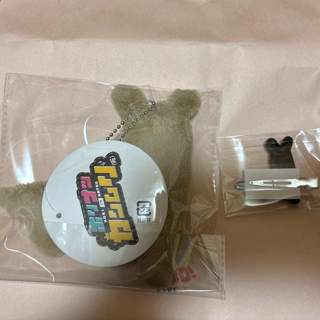 新品 ホリナツのカンムリ ホリパカ キーホルダー　ピン　セット