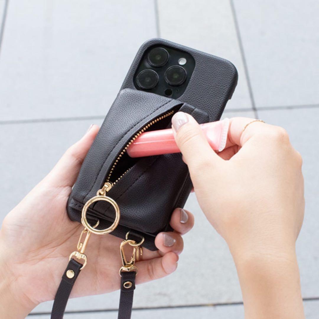 新品⭐︎MAELYS LOUNA iPhone14 ポーチ ケース ショルダー