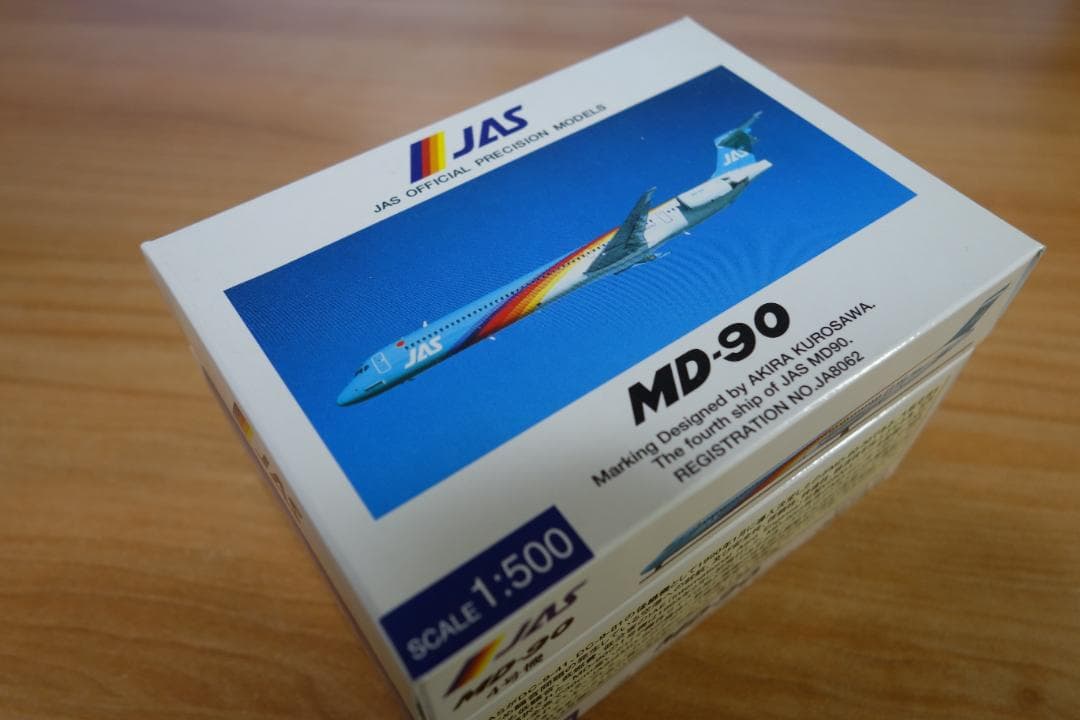 ①ダイキャスト JAS MD-90 7機 1/500