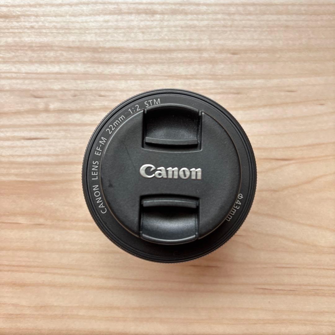 美品　cannon eos m3 単焦点・望遠レンズ・バックセット
