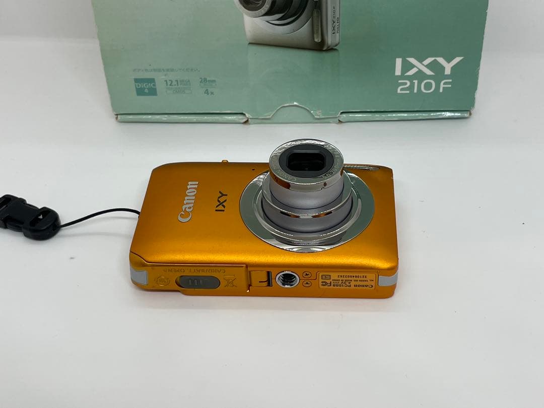 canon ixy 210F オレンジ 元箱付　動作確認済