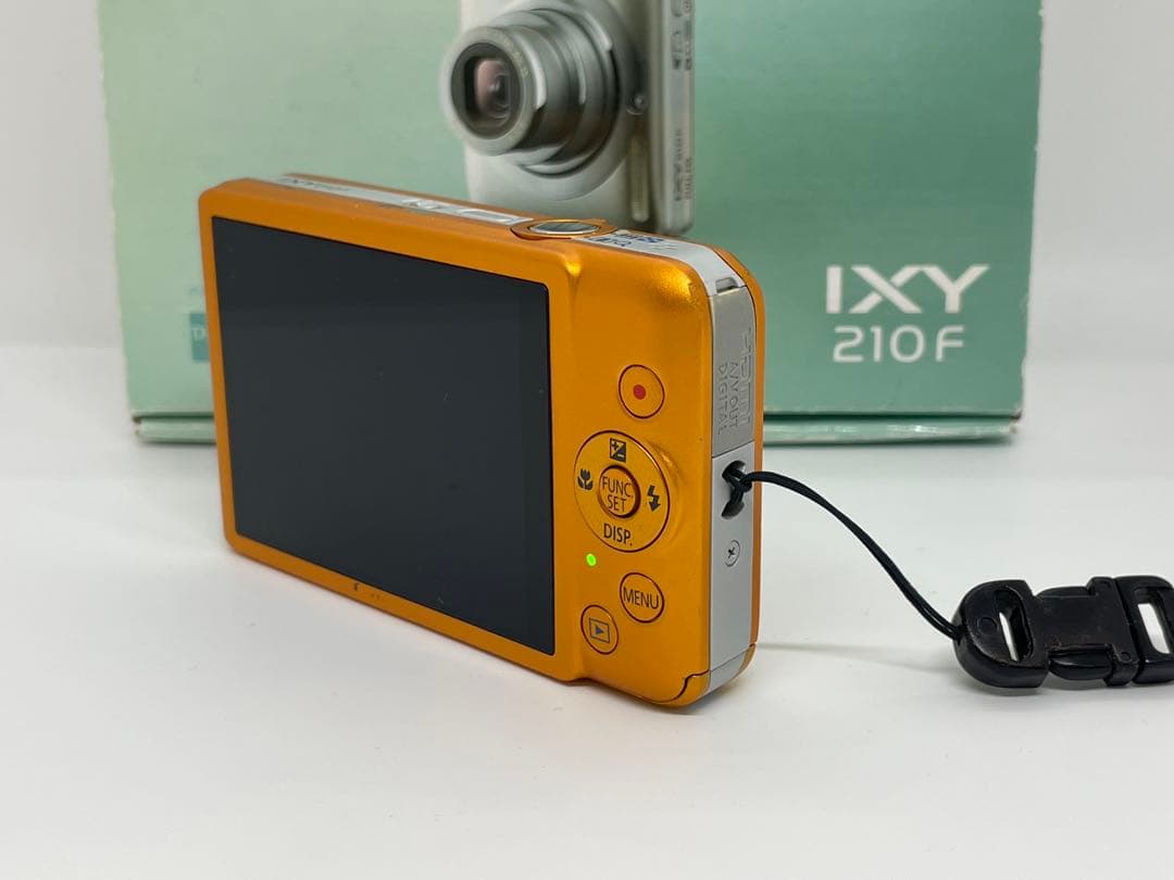 canon ixy 210F オレンジ 元箱付　動作確認済