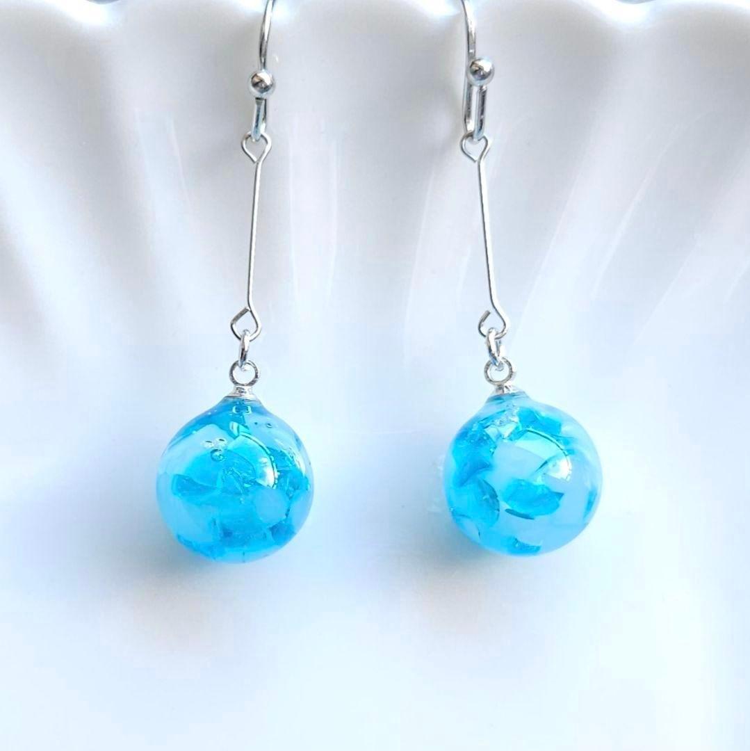 ちゃむ　8点　ガラス　レジン　サージカルステンレスフック　ネックレス