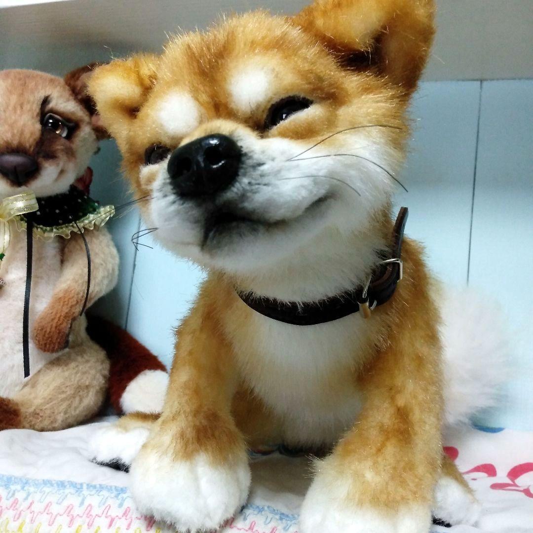 作家さま❤ぬいぐるみ❤テディベア❤アートドール　アーティストベア　柴犬　犬