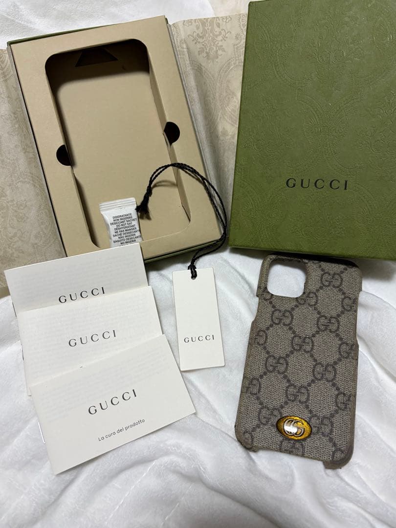 GUCCI iPhone用ケース GGパターンiPhone13mini
