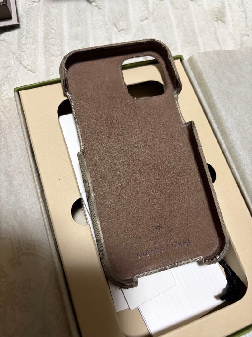 GUCCI iPhone用ケース GGパターンiPhone13mini