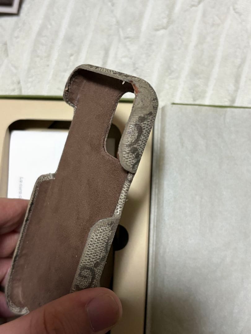 GUCCI iPhone用ケース GGパターンiPhone13mini
