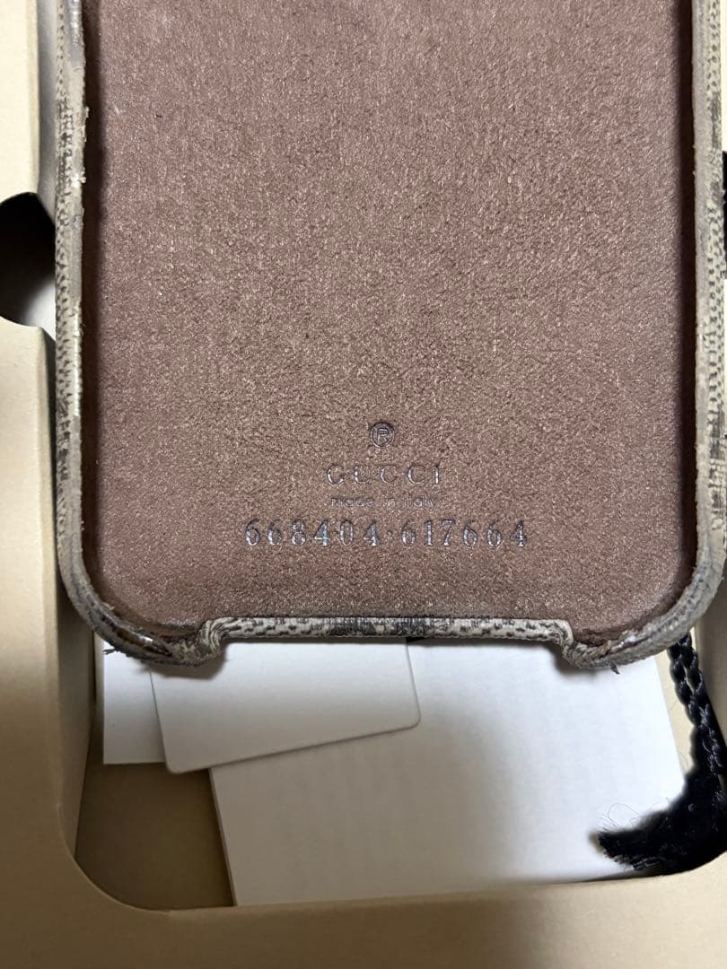 GUCCI iPhone用ケース GGパターンiPhone13mini
