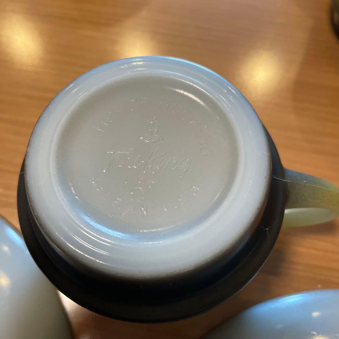 ファイヤーキング　fireking お皿とカップのセット