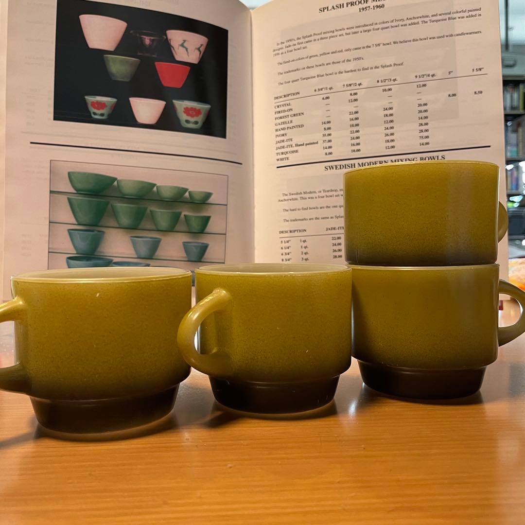 ファイヤーキング　fireking お皿とカップのセット