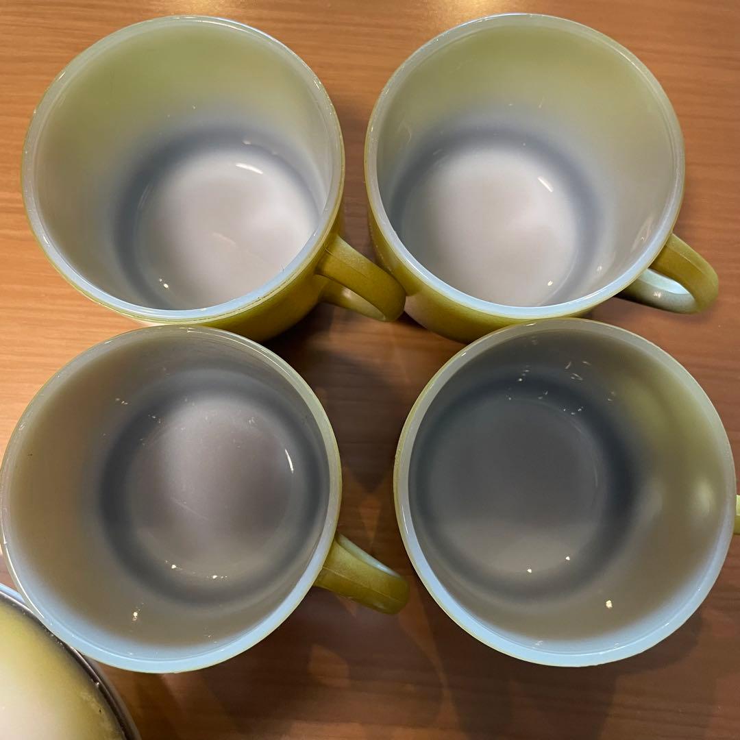 ファイヤーキング　fireking お皿とカップのセット