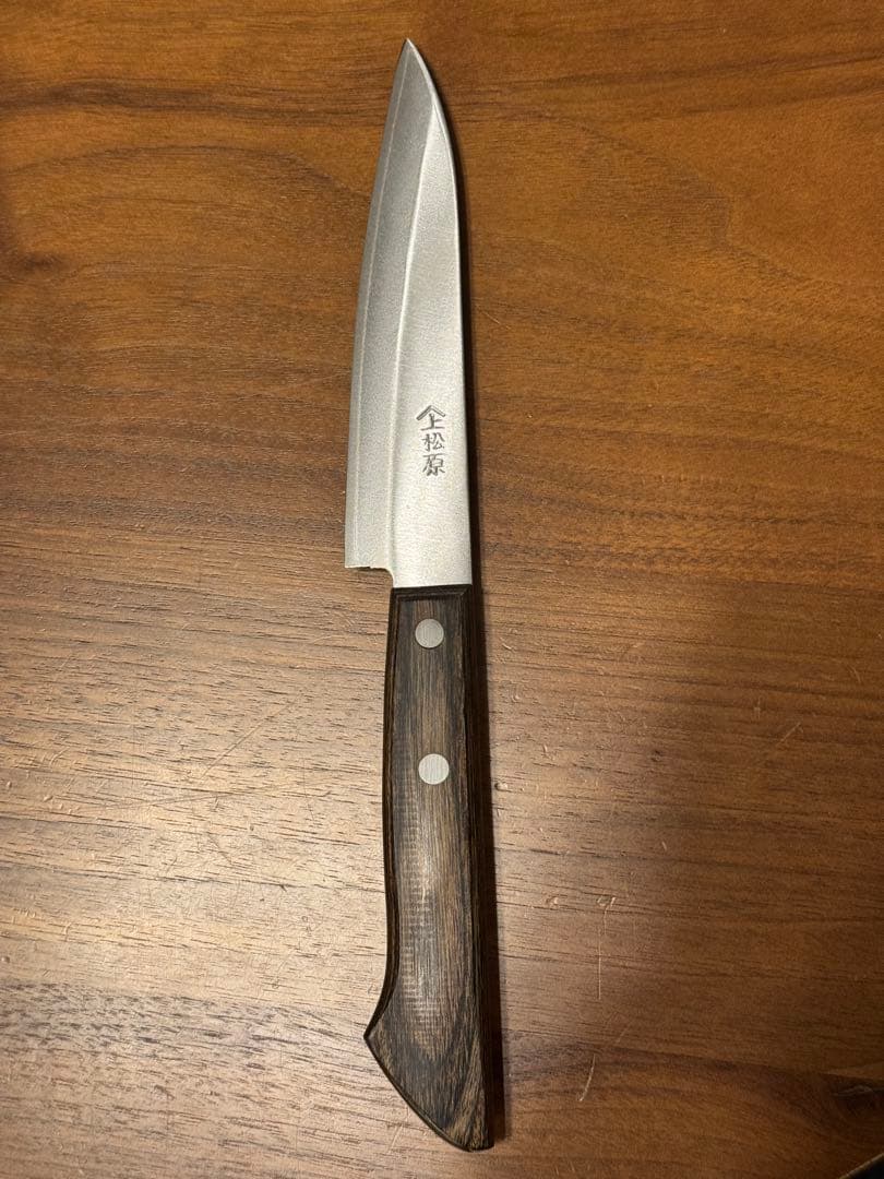 【新品未開封】ハイス鋼　手打ち鍛造　ペティナイフ11cm