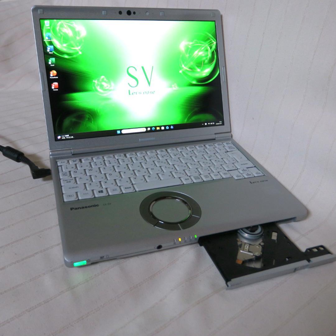 ジャンク・レッツノート i5-8世代／メモリ8G／DVD／Office2024