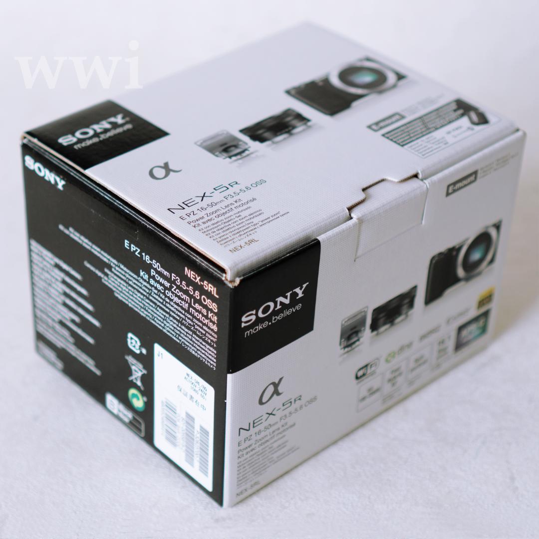 【美品】SONY NEX-5R ボディ ソニー　ブラック　バッテリー3個付