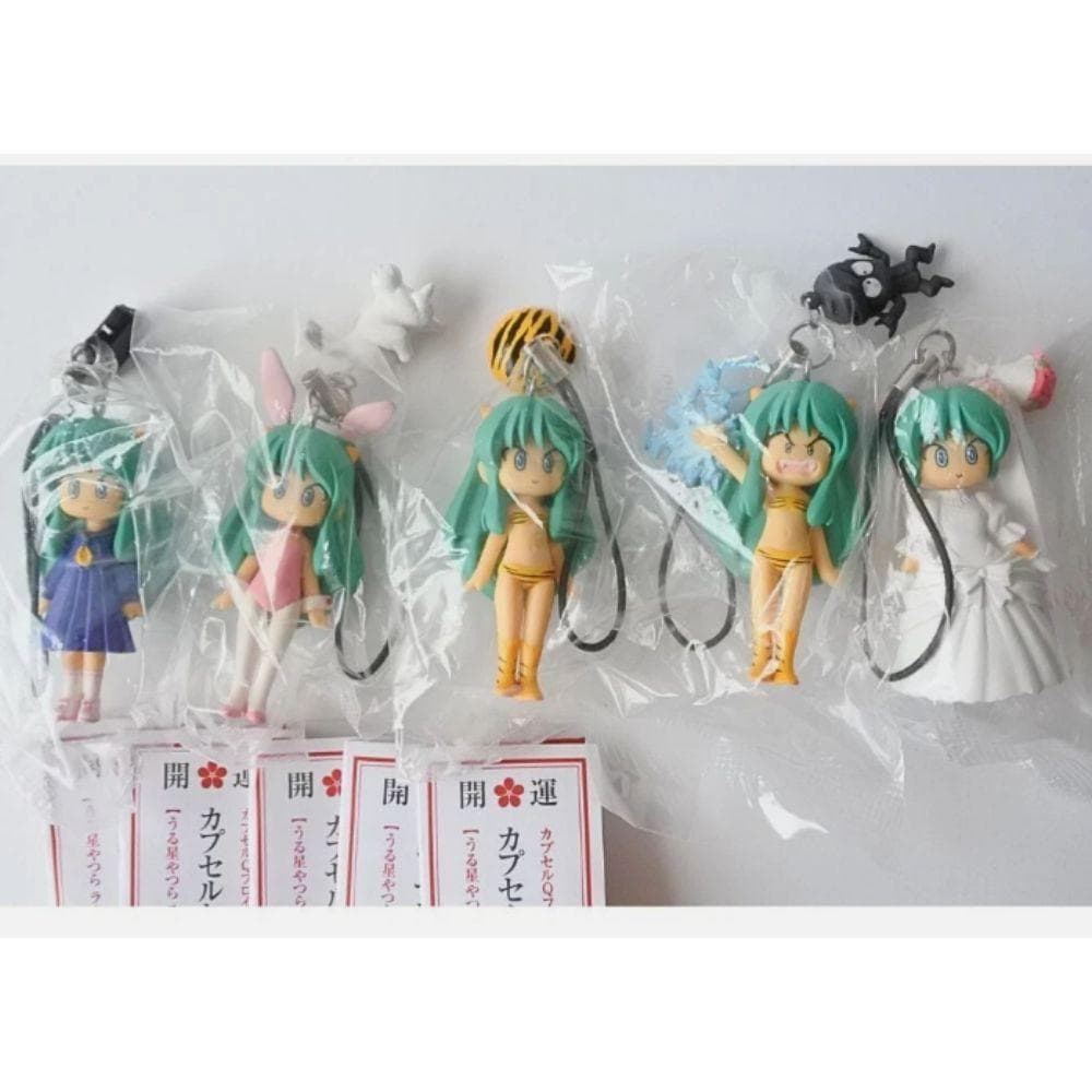 うる星やつら ラム編 カプセルおみくじ ストラップ 全5種セット キーホルダー