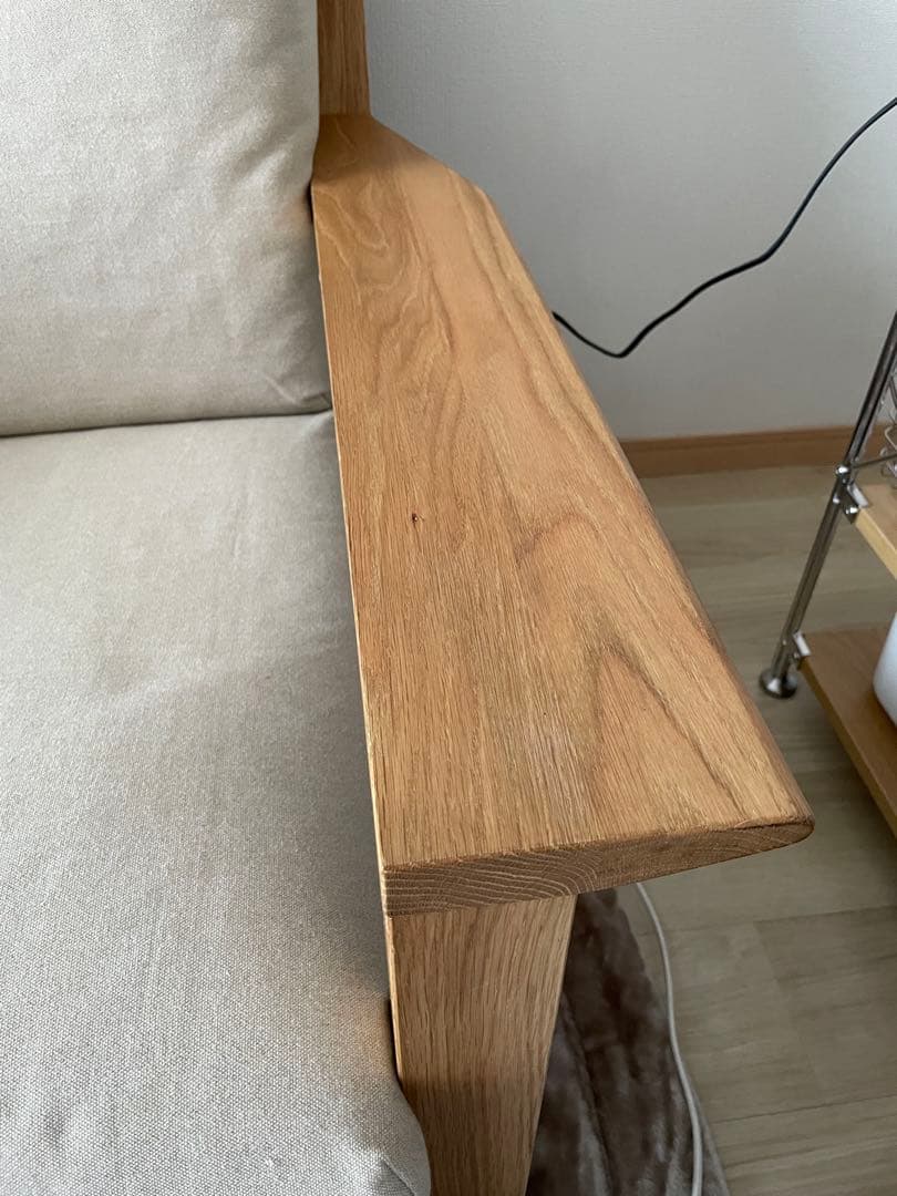 無印良品　ウレタンポケットコイルソファ２．５シーター（ベージュ）