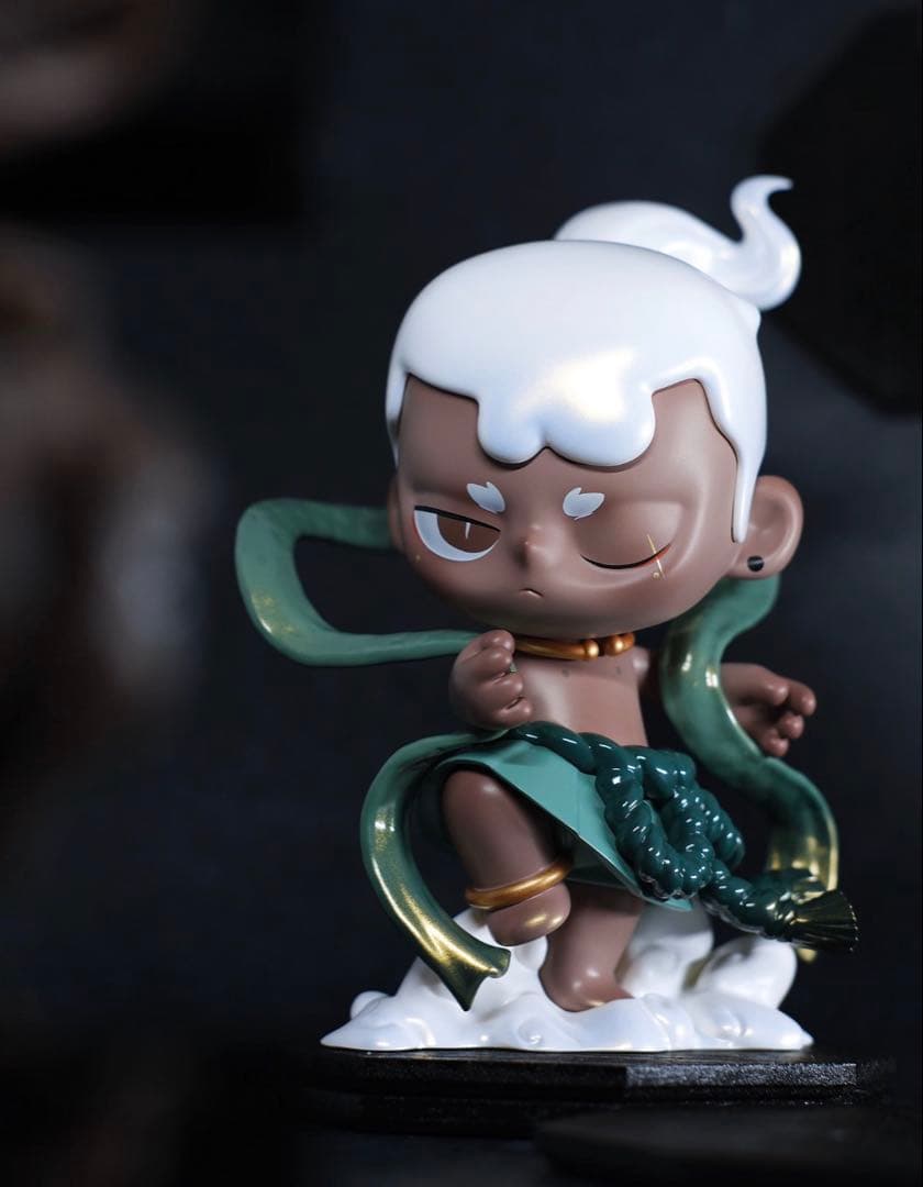 【タイ限定】POPMART KUBO霊蛇献瑞フィギュア（色違いバージョン）