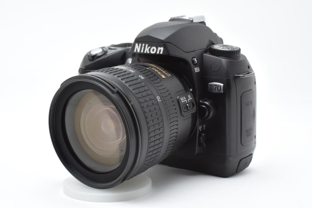 美品 Nikon D70 スマホ転送OK レンズセット 元箱 #9764