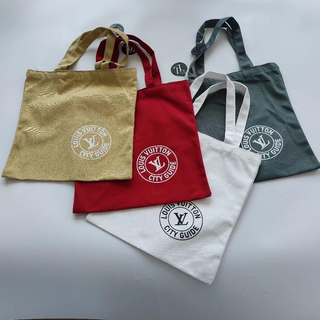 ルイヴィトン　トートバッグ　エコバッグ　ノベルティ　カーキ　セット
