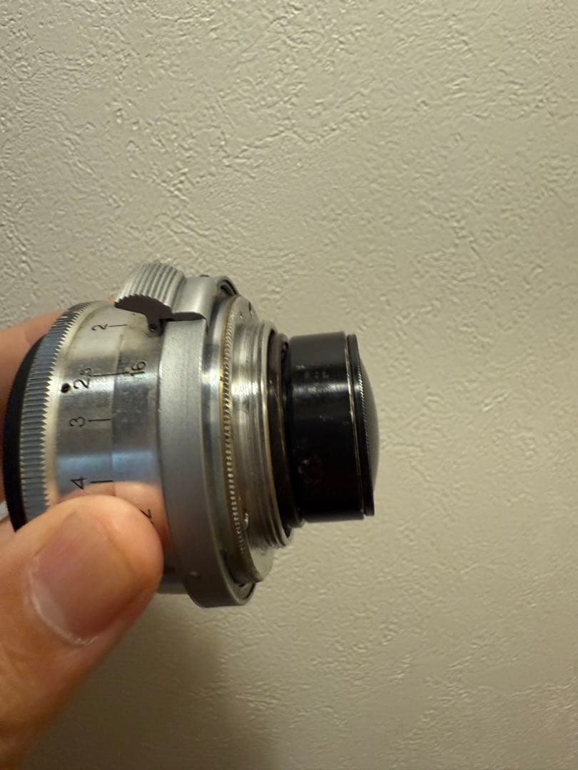 JUPITER-12 35mm F2.8シルバー レンズ　ロシア製　フィルター付