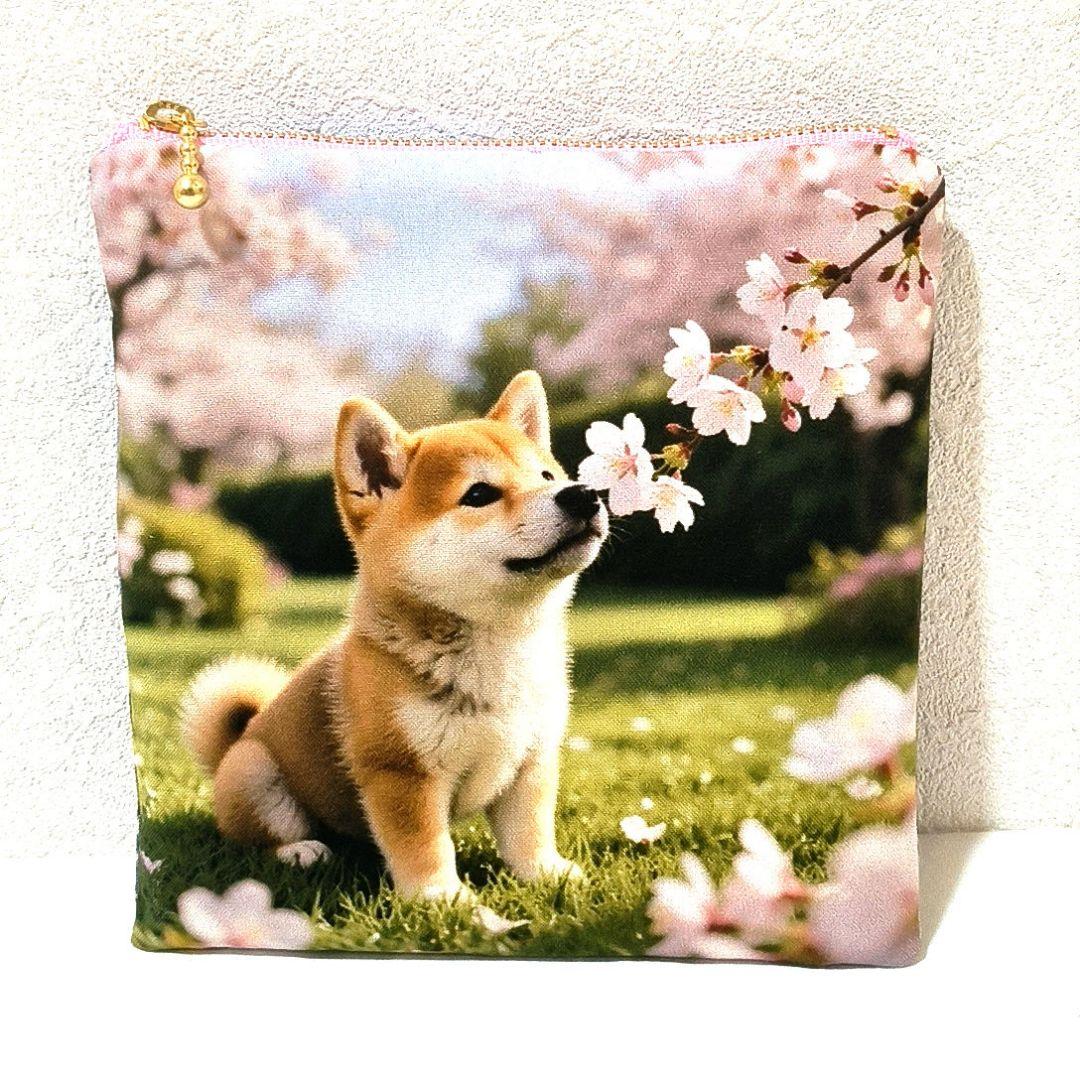 Yourelia様】ハンドメイドオーダー★犬★ふわふわマチなしポーチ　6点