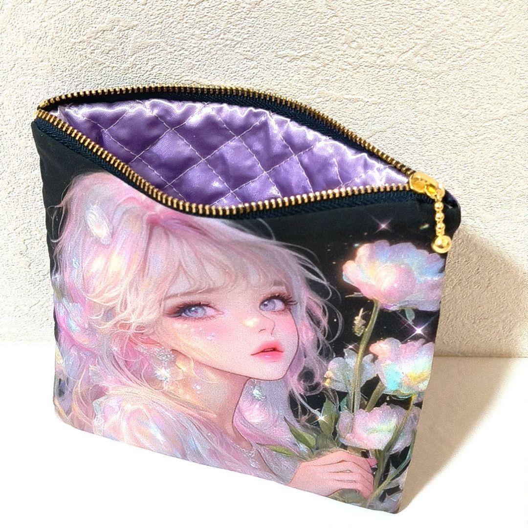 Yourelia様】ハンドメイドオーダー★犬★ふわふわマチなしポーチ　6点