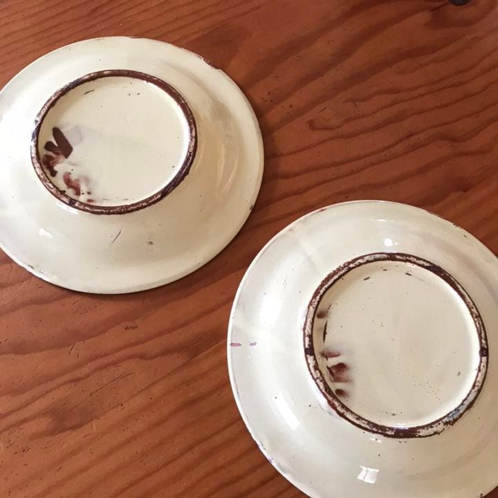 アンティーク風 madu マディ プレート2枚